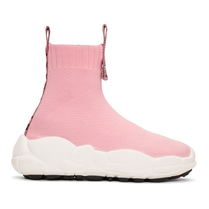 Photo: Versus Pink Ribbons Sock Sneakers