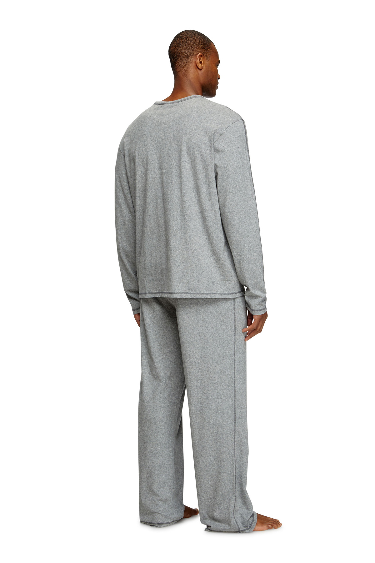 Diesel Pyjamas in cotton jersey - Pajamas Mens in Grey