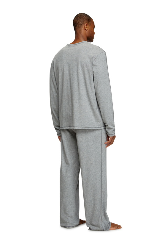 Photo: Diesel Pyjamas in cotton jersey - Pajamas Mens in Grey
