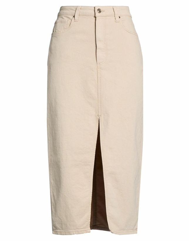 Photo: Paige Womens Denim skirt in Beige