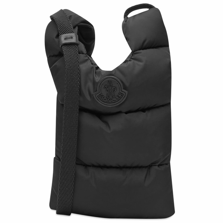 Photo: Moncler Women's Legere Small Padded Cross Body Bag in Black