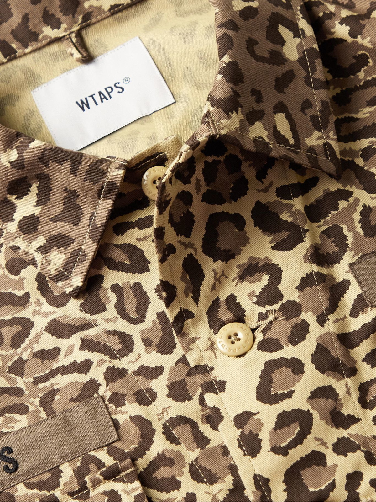 WTAPS Leopard Military Jacket