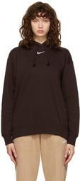 Nike Brown Fleece Sportswear Essential Hoodie