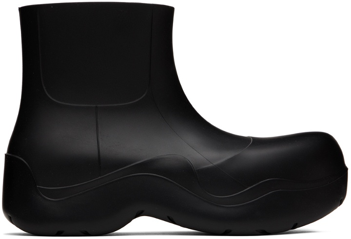 Photo: Bottega Veneta Black Puddle Boots