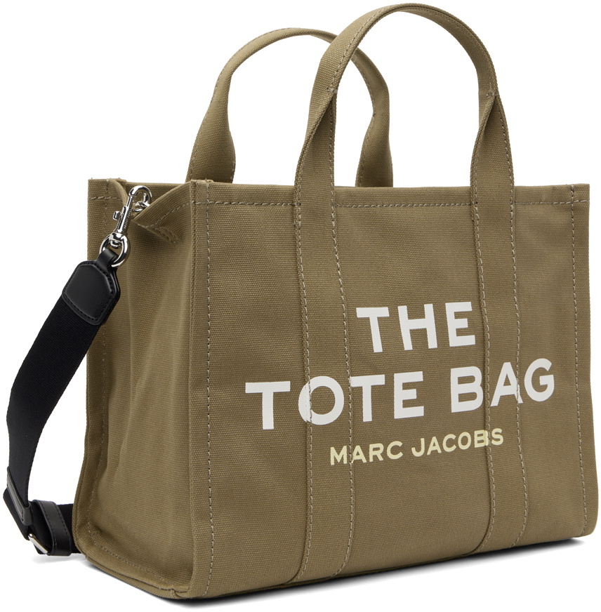 トートバッグ The Medium Tote - Marc Jacobs - Cotton - Green Marc Jacobs The Medium Tote Bag | Green | FARFETCH