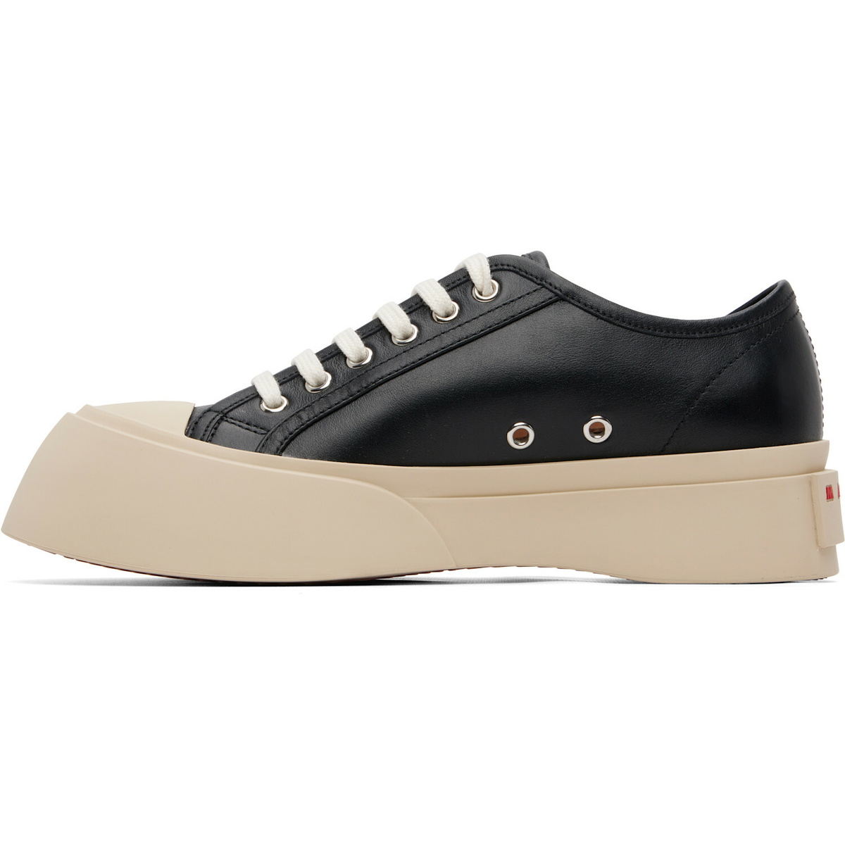 Marni Black Nappa Leather Pablo Sneakers