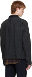 rag & bone Black Goatskin Jacket