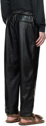 Nanushka Black Jain Vegan Leather Pants