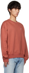 Nike Burgundy Embroidered Sweatshirt