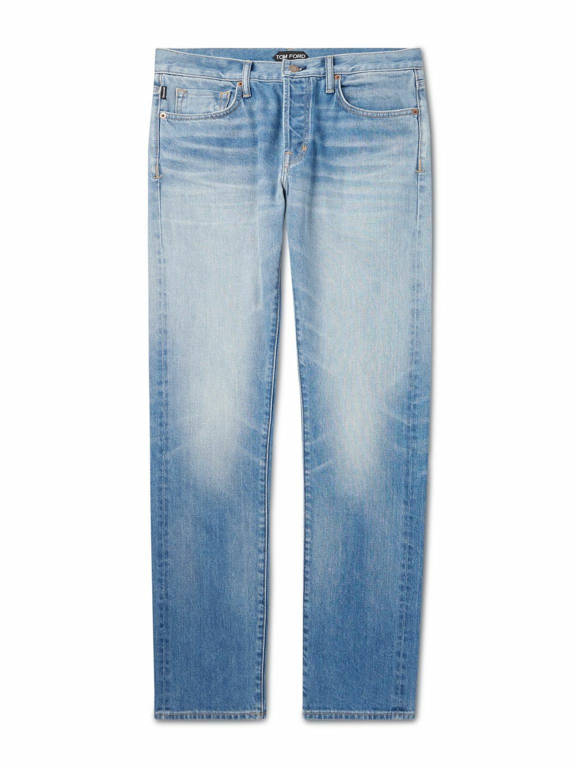 TOM FORD - Slim-Fit Jeans - Blue TOM FORD