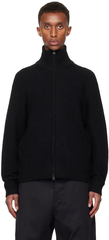 Photo: ATON Black Drivers Knit Sweater