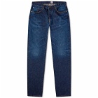 Edwin Men's Regular Tapered Jeans in Mid Dark Used