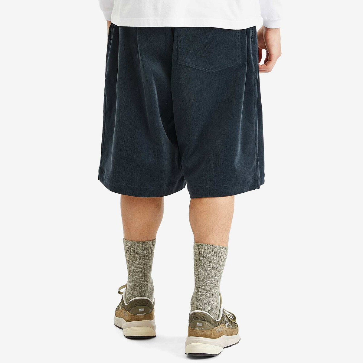 Merely Made Men's Cord Shorts in Navy