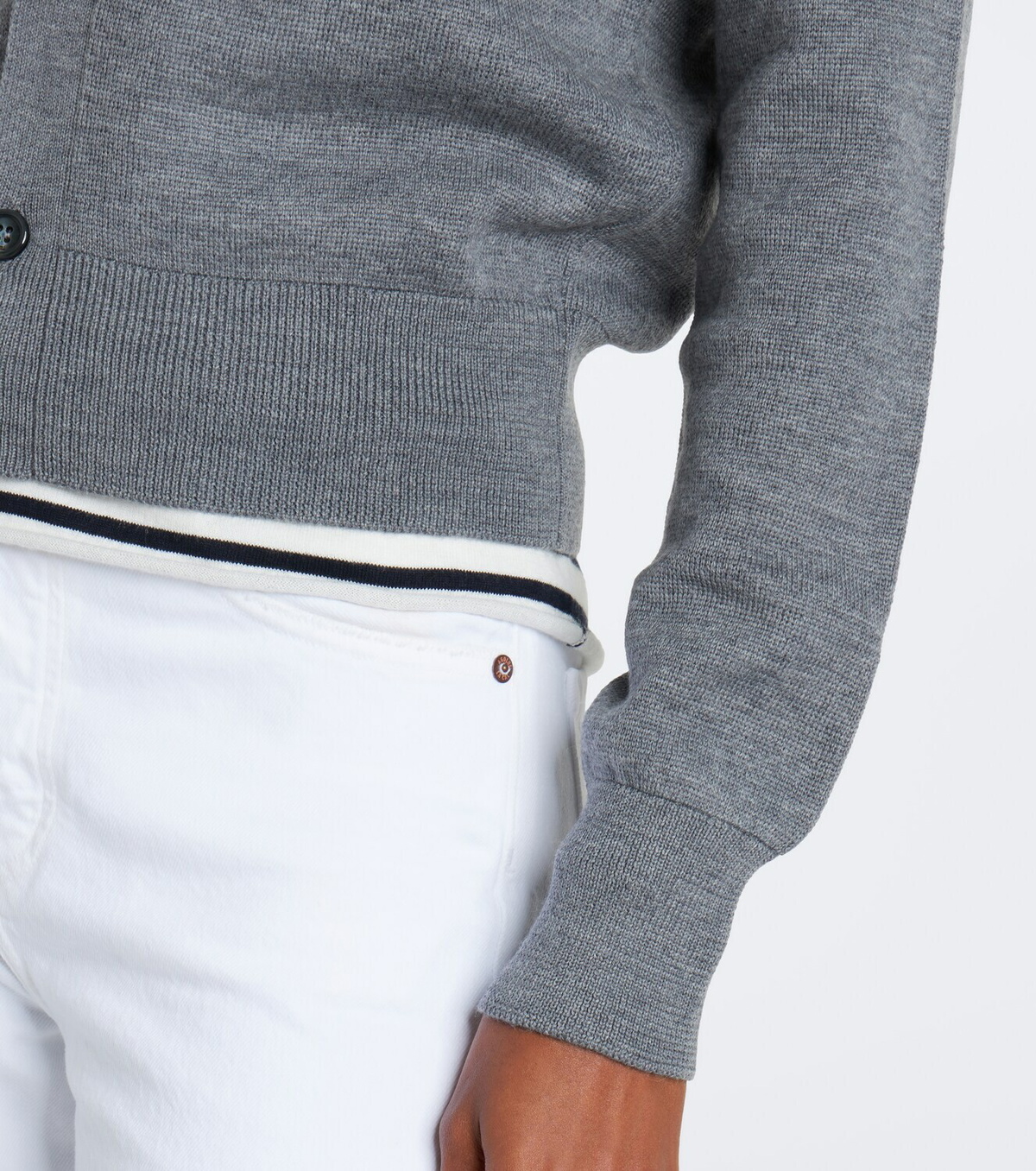 Ami Paris Ami de Cœur wool cardigan