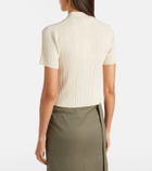 Victoria Beckham Ribbed-knit top
