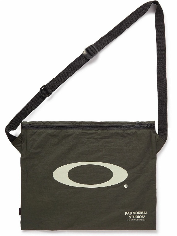 Photo: Pas Normal Studios - Oakley Off-Race Technical Logo-Print Ripstop Messenger Bag