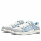 AMIRI Women's Varsity Skel Top Low Sneaker in Ocean Sky