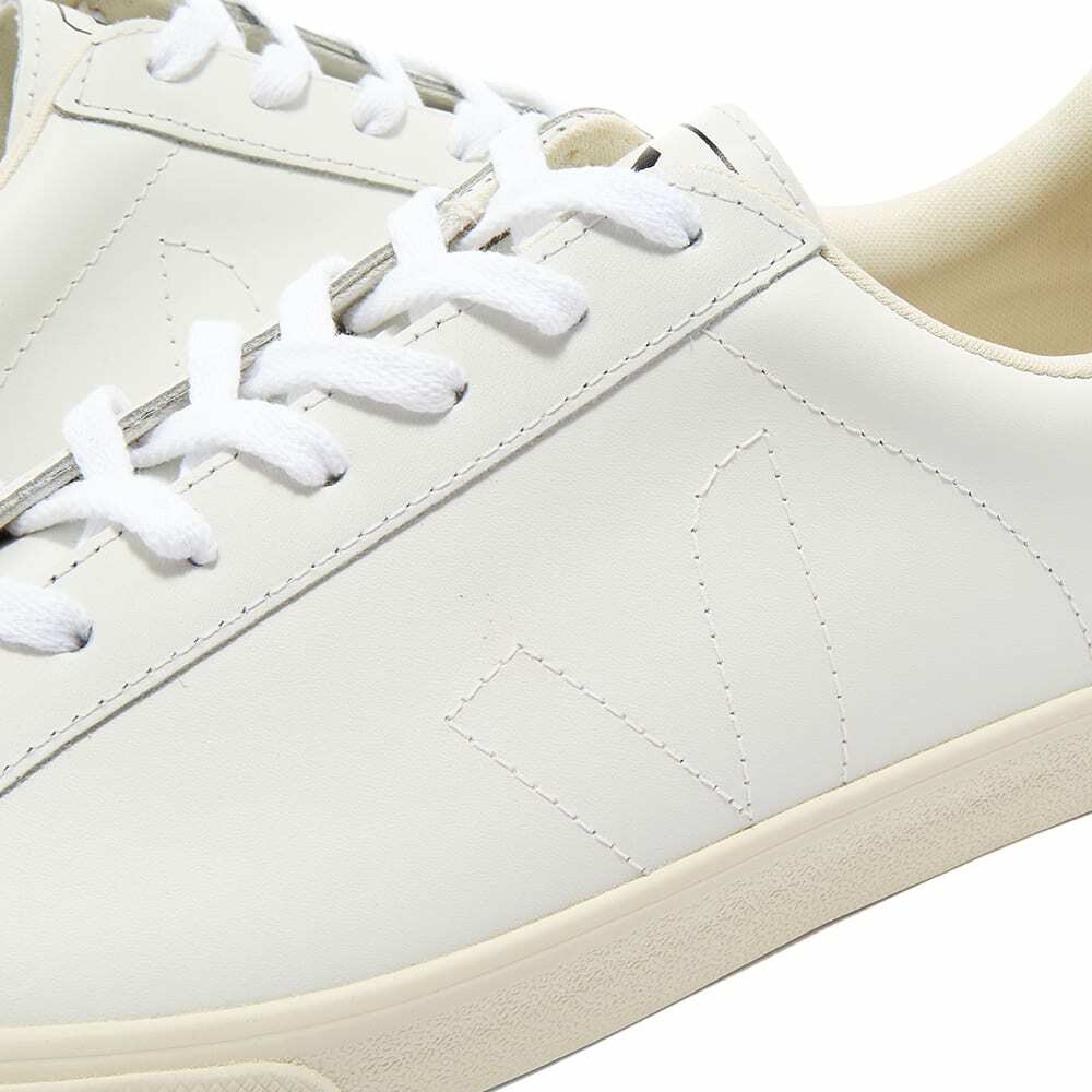 Veja Men's Esplar Clean Leather Sneakers in Triple White VEJA