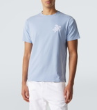 Vilebrequin Embroidered cotton jersey T-shirt