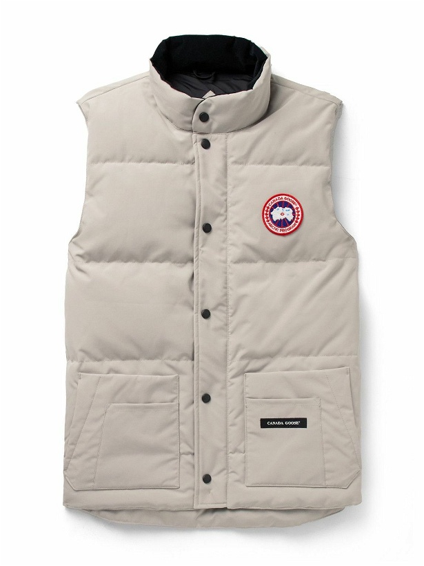 Photo: Canada Goose - Slim-Fit Freestyle Crew Quilted Arctic Tech® Down Gilet - Neutrals