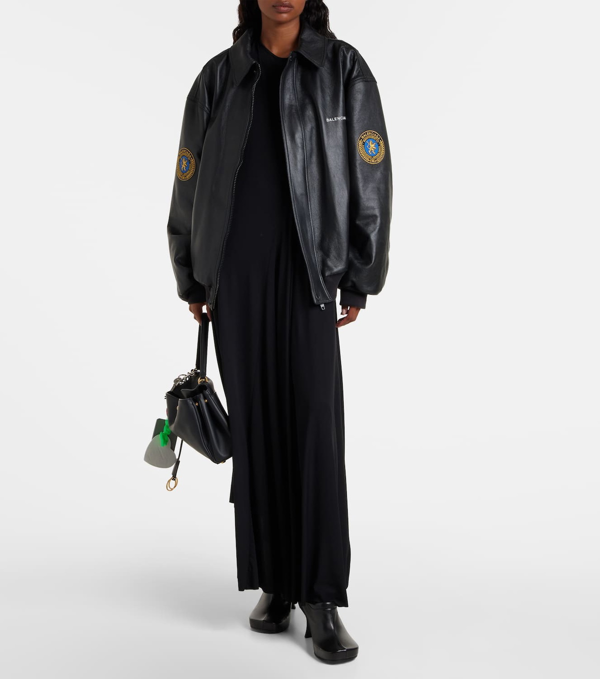 Balenciaga Pleated maxi dress