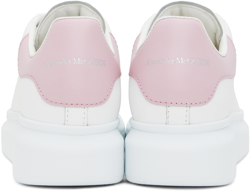 Alexander McQueen Oversized White Black Outline Sneakers