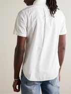 Polo Ralph Lauren - Button-Down Collar Cotton-Seersucker Shirt - White