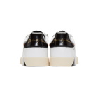 Dolce and Gabbana Black and White 1984 Portofino Sneakers