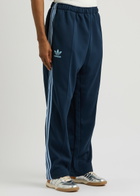 Adidas X Wales Bonner Striped Logo Jersey Track Pants Navy