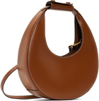 Staud Tan Mini Moon Bag