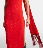 Acne Studios Dassy asymmetric maxi dress