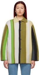 PERVERZE Green Blanket Coat