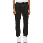 Dolce and Gabbana Black Drawstring Trousers