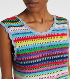 Ganni Crocheted minidress