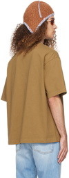 Acne Studios Brown Printed T-Shirt