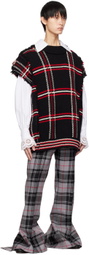 Meryll Rogge Black Tartan Jeans