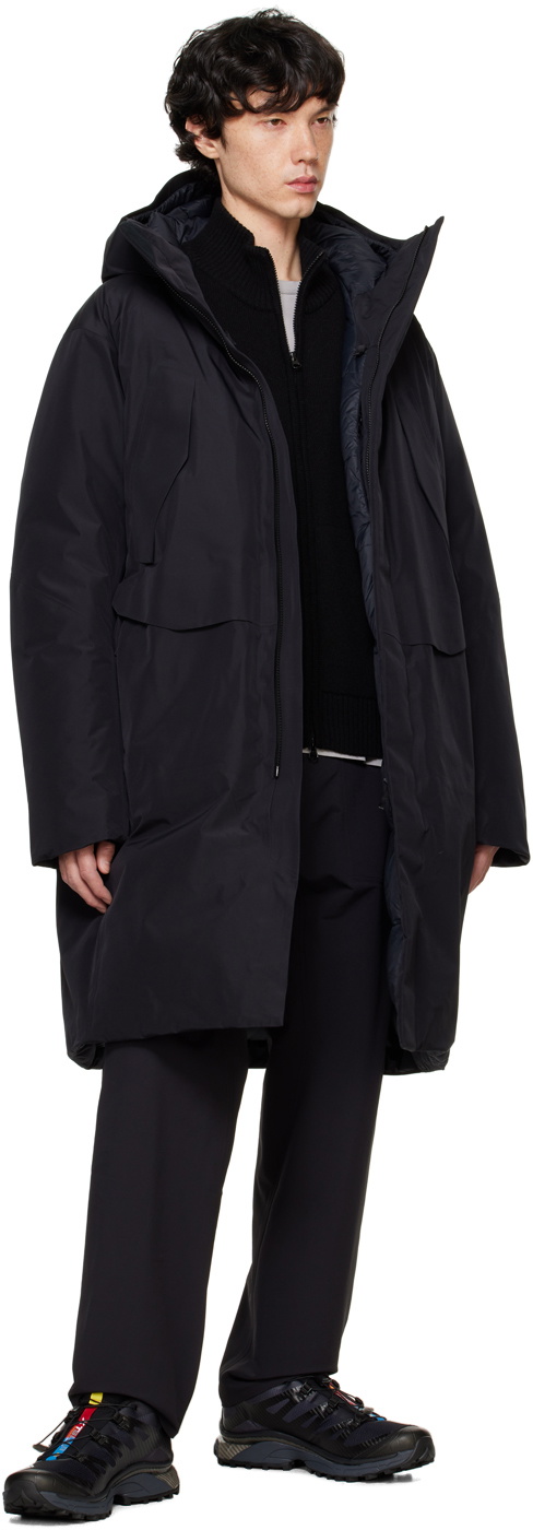 Veilance Black Sorin Down Coat Arc'teryx Veilance
