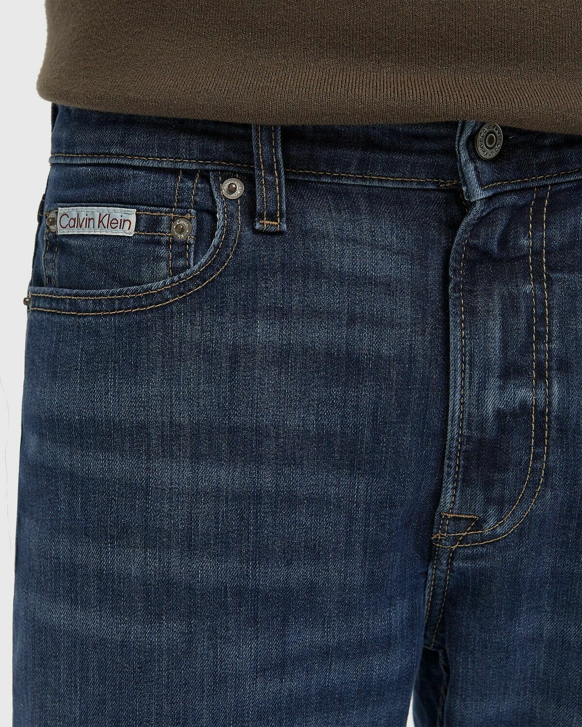 Calvin Klein Jeans SLIM TAPER DARK IRVING JEANS Blue Men