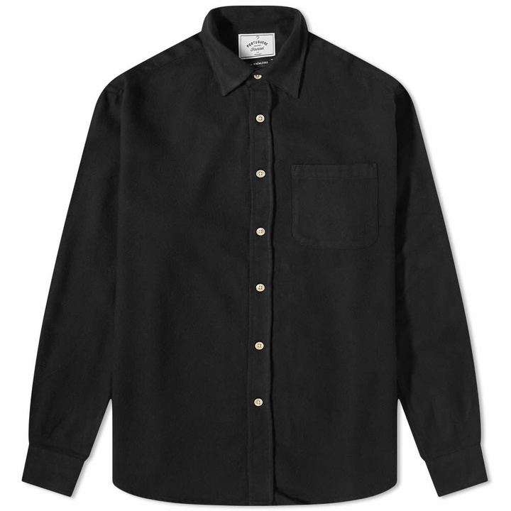 Photo: Portuguese Flannel Men's Teca Flannel Shirt in Black