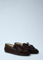 Miu Miu Suede Tassel Loafers