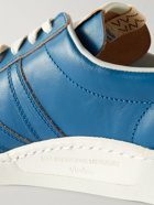 Visvim - Corda-Folk Leather Sneakers - Blue