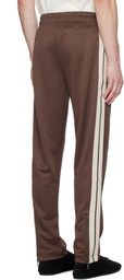 Palm Angels Brown Classic Logo Track Pants