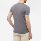 Calvin Klein Men's Monogram Logo T-Shirt in Fossil Grey