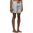 Everest Isles Grey Monochrome Swim Shorts