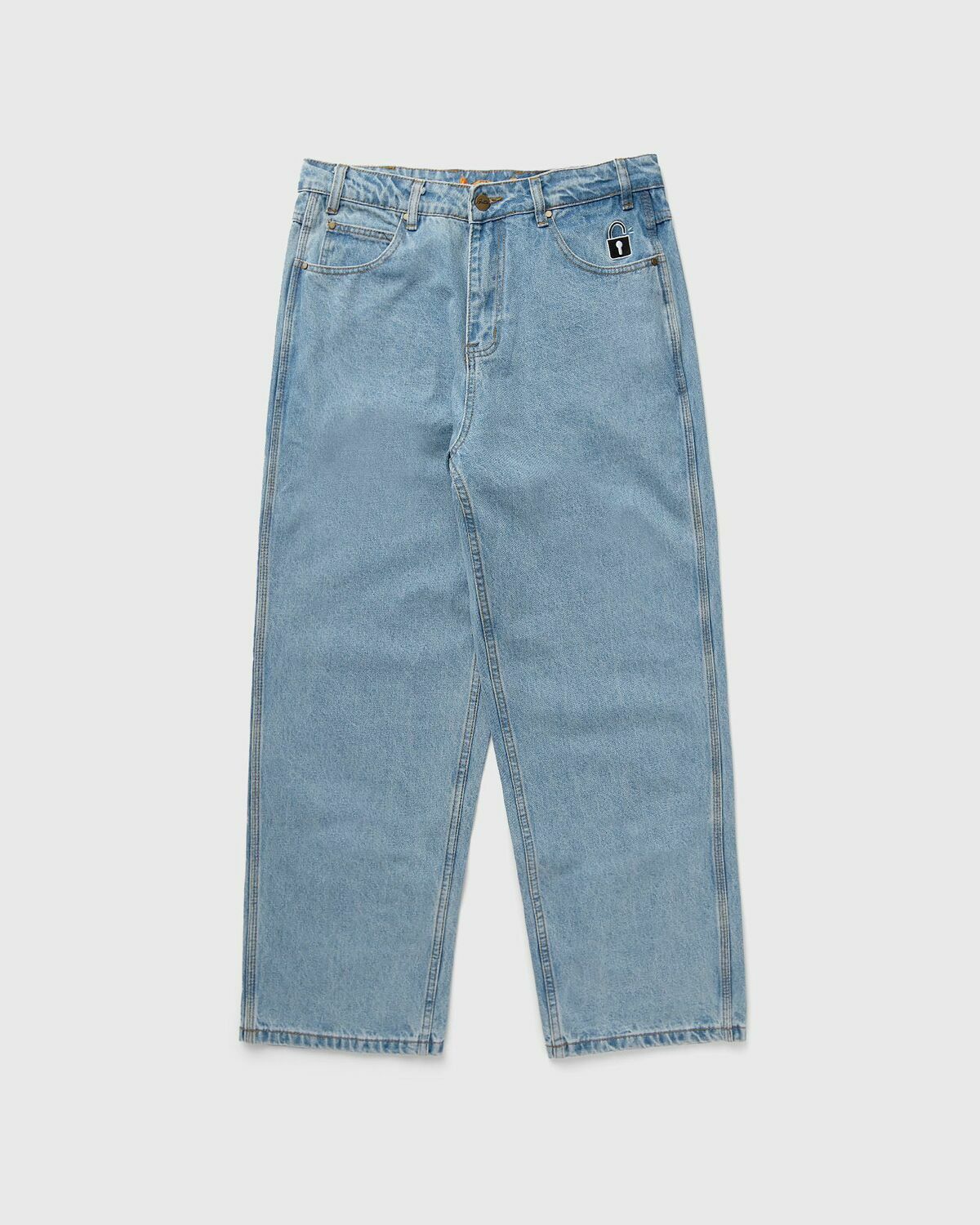 Butter Goods Lock Baggy Denim Jeans Blue Jeans Butter Goods