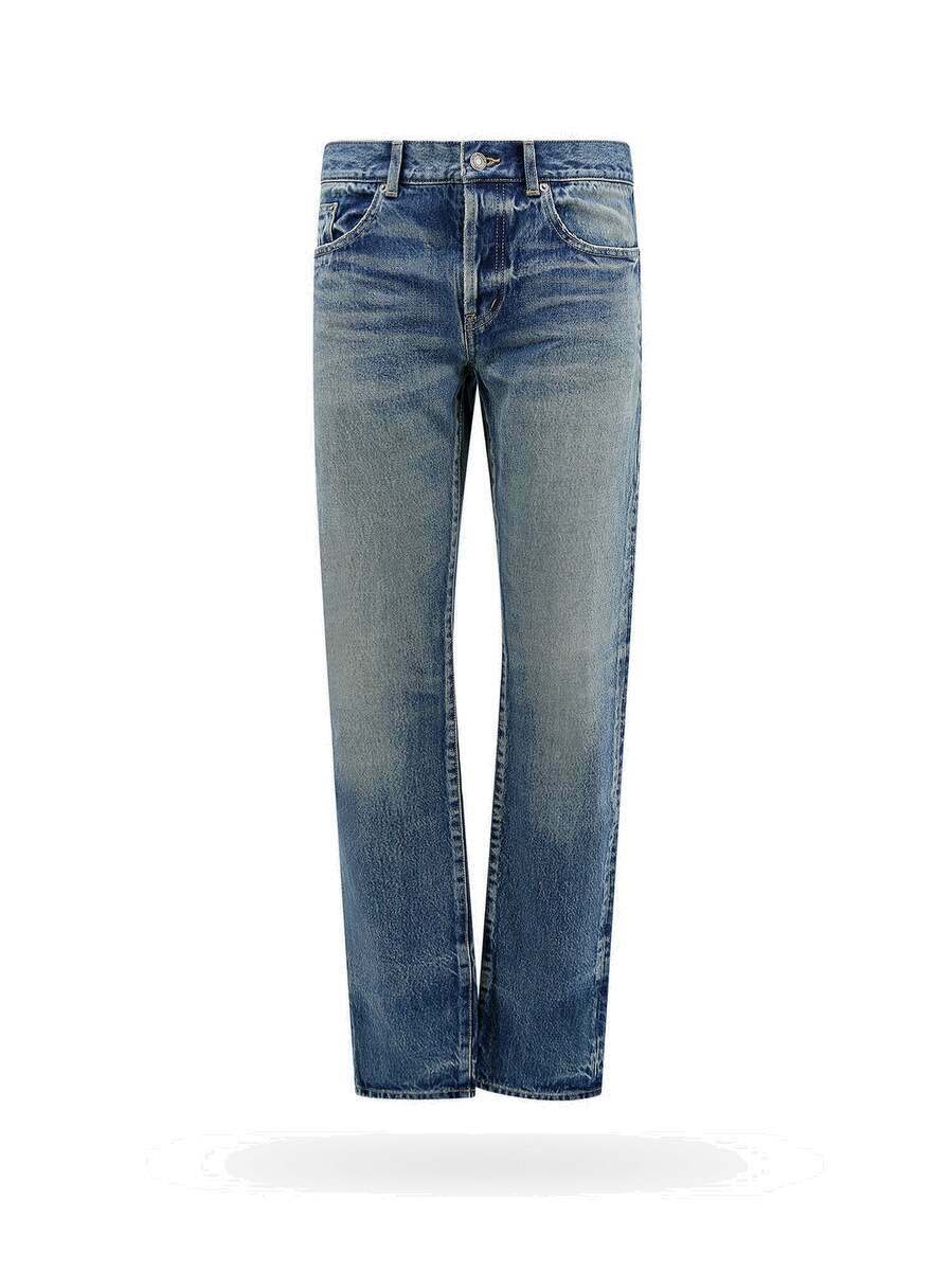 Saint Laurent - Man - Blue - Polo Shirts