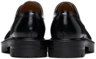 Maison Margiela Black Tabi Lace-Up Derbys