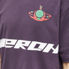 Heron Preston Men's Globe Burn T-Shirt in Purple