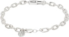 Stolen Girlfriends Club Silver Locked Heart Bracelet