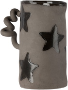 Harlie Brown Studio SSENSE Exclusive Black Stars Wiggle Jug